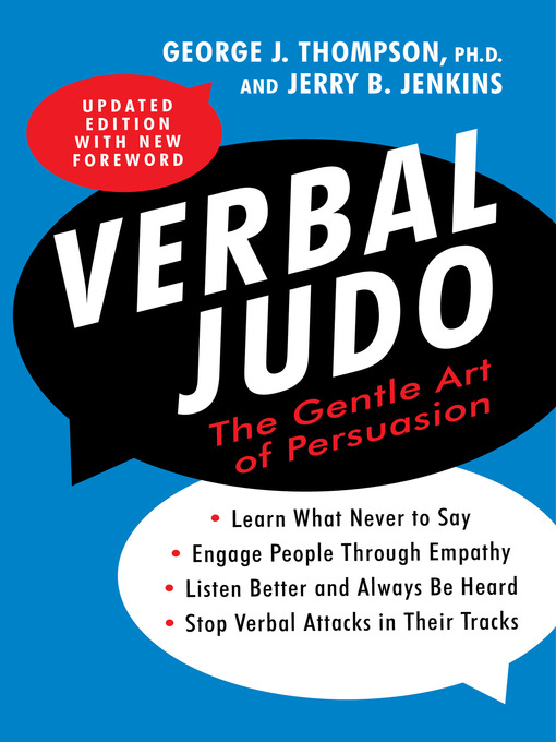 Title details for Verbal Judo by George J. Thompson, PhD - Wait list